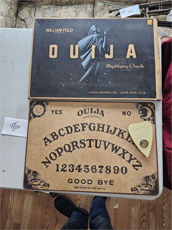 Vintage Parker Brother's 1st Edition Ouija Board in Box