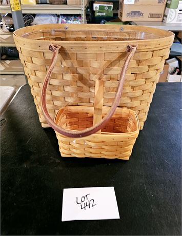 Longaberger Mixed Basket Lot