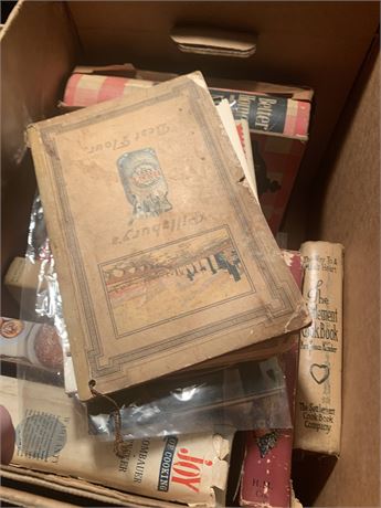 Vintage/Antique Cookbook & Culinary Cook Lot