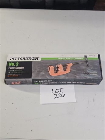 Pittsburgh #2 Pipe Cutter