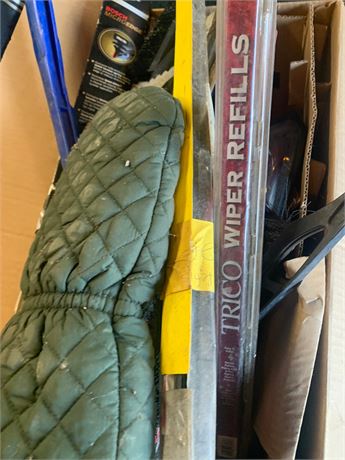 Automotive Supplies, Wiper Refills, Snow Brush Lot