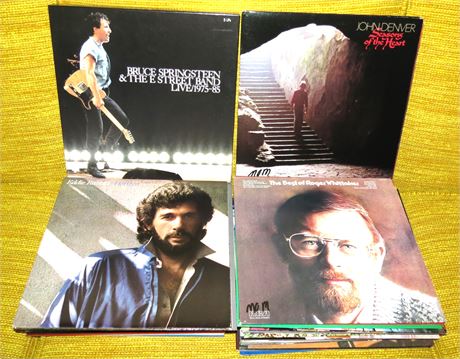 Assorted Records: John Denver, etc