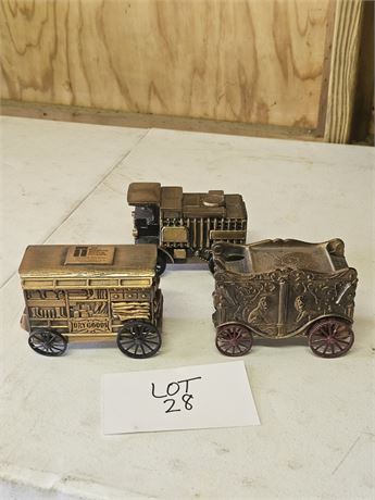 Vintage Mixed Metal Car Banks Size & Style May Vary