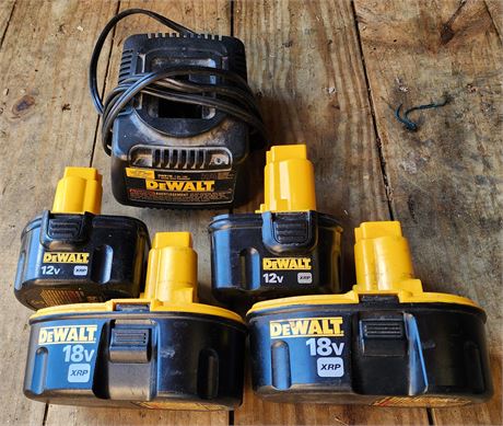 DeWalt Batteries & Dock