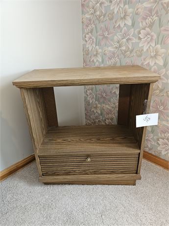 Small Wood TV Stand