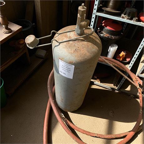 Welding/Soldering Acetylene B-Tank W/Valve & Hose