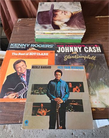 Vintage Country Album Lot