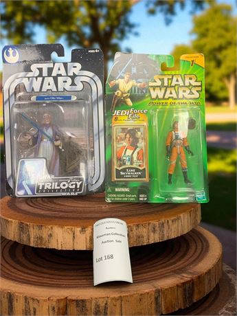 Star Wars Spirit of Obi-Wan Luke Skywalker X-Wing Pilot Figurines