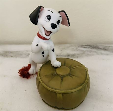 Walt Disney Classics 101 Dalmatians "Lucky" Puppy Dog Figurine Ornament