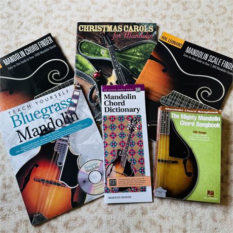 Mandolin Sheet Music and Chord Finder Booklets