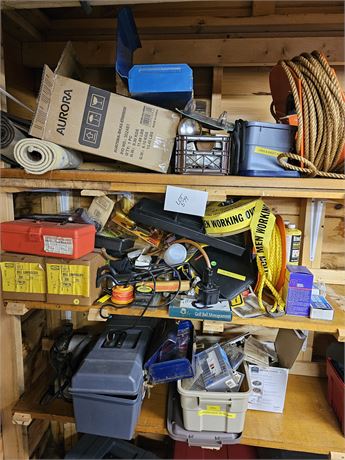 Shed Shelf Cleanout : Roping / Hardware / Electrical / Welding & More