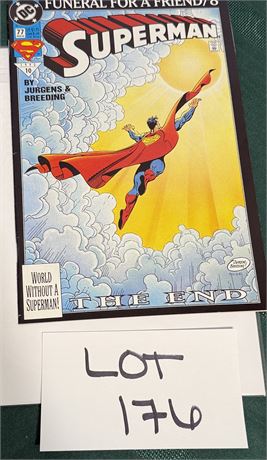 DC Comic Superman: The End - Funeral For A Friend