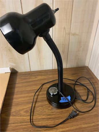 Praying Hands Black Adjustable/Bendable Gooseneck Desk Lamp