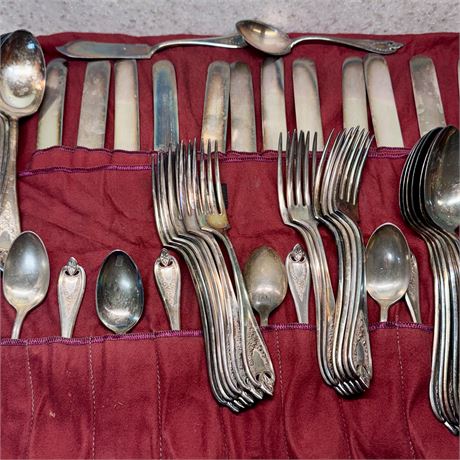 1847 Rogers Bros. XS Triple Flatware - Service for 12