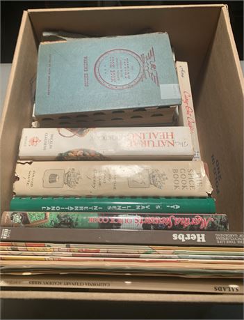 Vintage/Antique Cookbook & Culinary Cook Lot