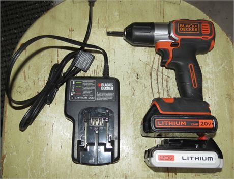 Black & Decker Cordless Drill