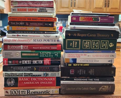 Large Book Lot