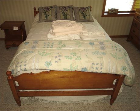 Winooski Valley Full Size Bed, Bedding