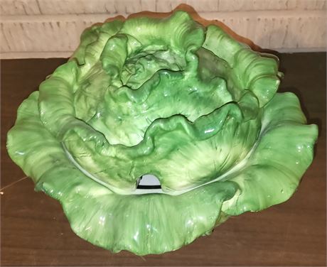 Cabbage Tureen Serving Bowl