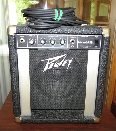 Peavey Microbass Bass Amplification System