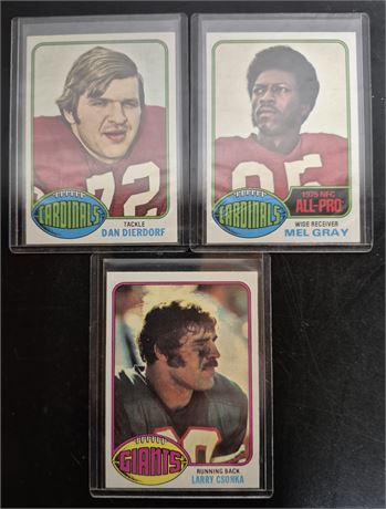 1976 Topps Football Cards