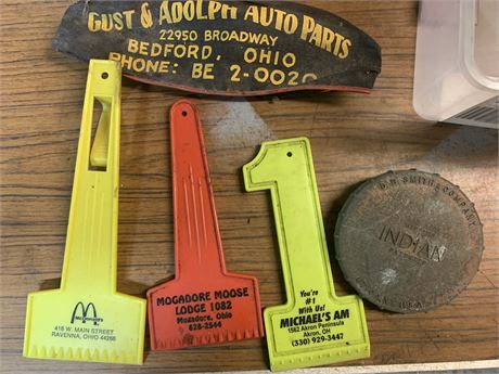 Vintage Auto Advertising - McDonald's, Gust & Adolph Auto Parts & More