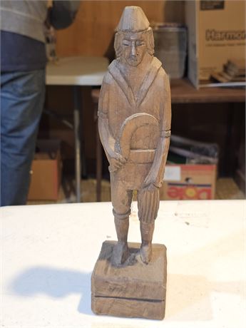 Wood Carved Figurine