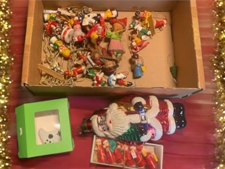 Vintage Wood Ornaments and More