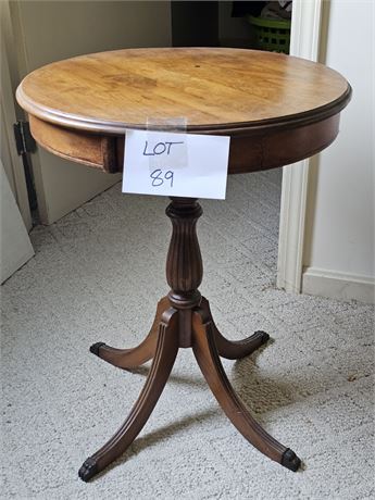 Antique Drum Table