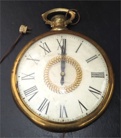 United Pocket Watch Wall Clock