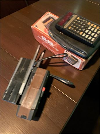 Vintage Slide Rule Calculator, Walkie Talkie Set & More