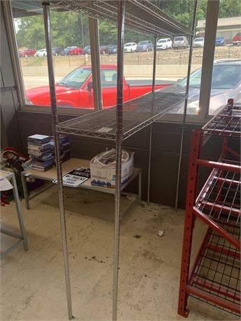 Metal Storage Shelf (Incomplete)