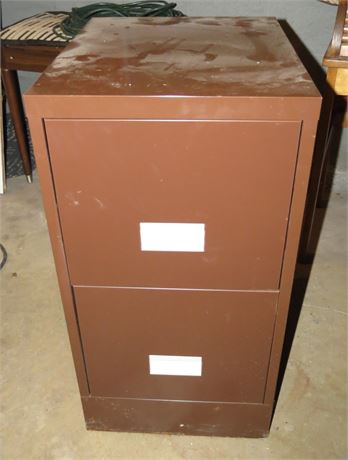 2 Drawer File Cabinet