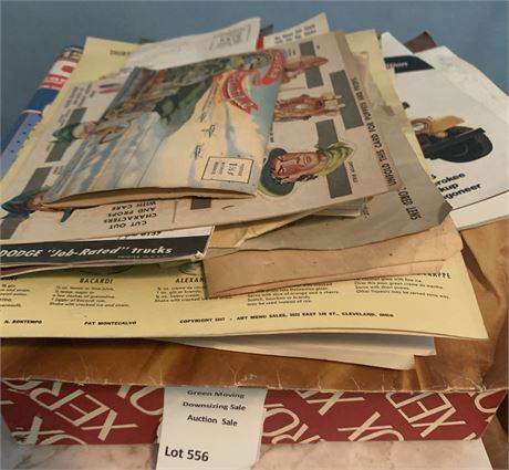 Vintage Automotive Pamphlets - Jeep, Mercury, Lincoln, Oldsmobile & More