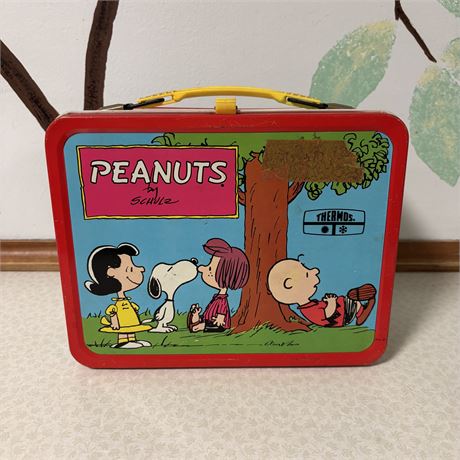 1973 Peanuts Gang Jim Schultz Lunchbox