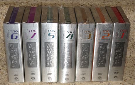 Star Trek The Next Generation Seasons 1-7 DVD's