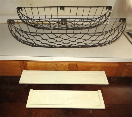 Wall Shelves, Baskets