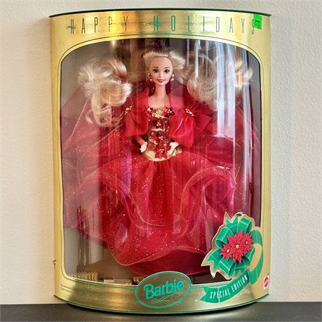 1993 Happy Holidays Special Edition Barbie Doll