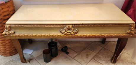 Marble Top Bench