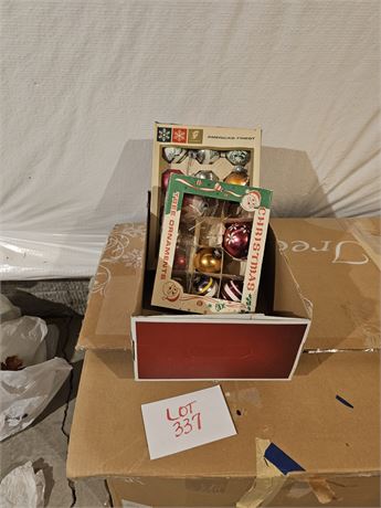 Vintage Christmas Ornament- Shiney Brite, Mercury & More