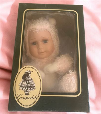 Geppeddo Cuddle Kids "Belinda Butterfly" Porcelain Face 2002 Retired