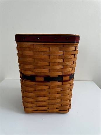 Longaberger 1995 Father's Day mini wastebasket