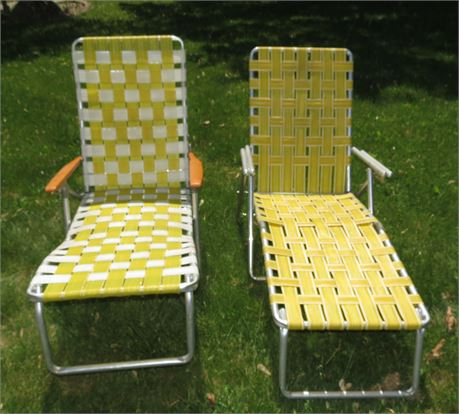 Webbed Lounge Chairs