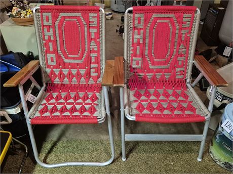 Ohio State Folding Chairs