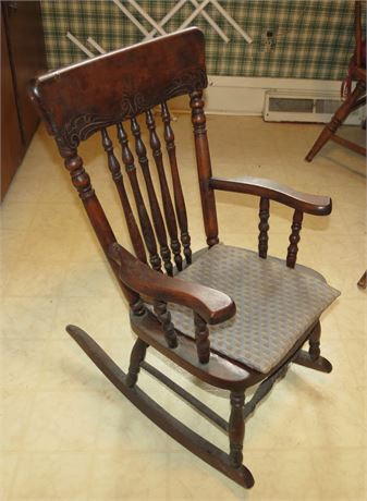 Vintage Children's Rocking Chair