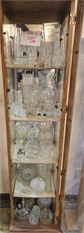 Mixed Glass Lot- EAPG, Anchor Hocking, Newcut & More