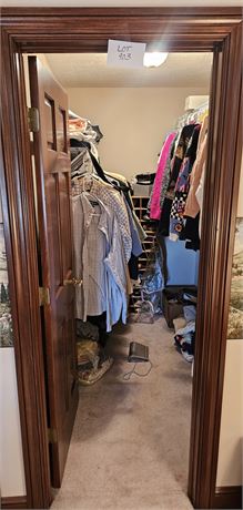 Large Closet Cleanout - Men's & Women's Clothing, Shoes