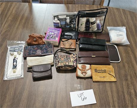 Mixed Ladies Wallet Lot- Prada, Leather, Coach & More