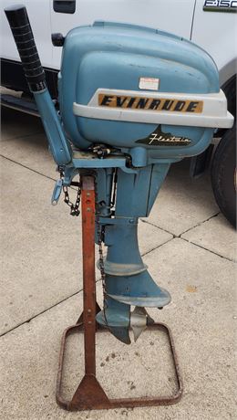 1954 Evinrude Fleetwin 7.5hp Boat Motor