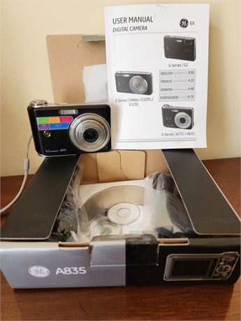 GE A835 Digital Camera